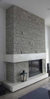 Ash Arris-stack on Fireplace