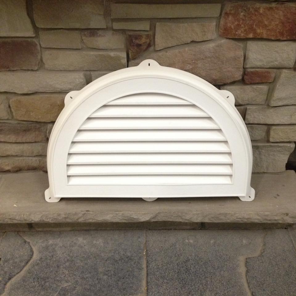 18"x30" Half-Round