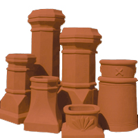 Clay Chimney Tops