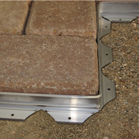 Aluminum Brick Stop