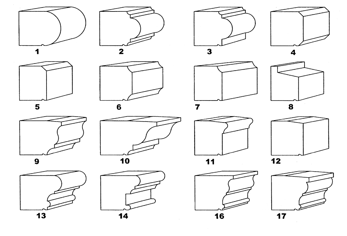 Available Sill Profiles